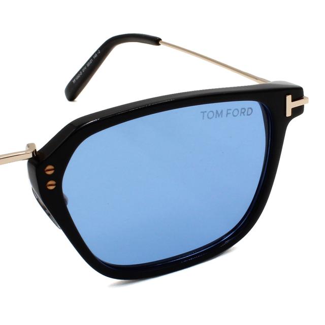 TOM FORD トムフォード サングラス アジアンフィット UVカット FT1042-D/S 01V 52 スクエア アイウエア メンズ レディース 紫外線対策 サ_3