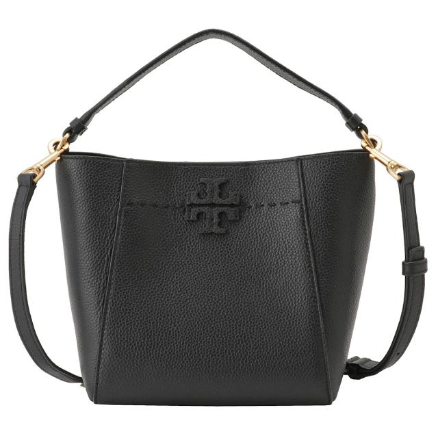 トリーバーチ Tory Burch トートバッグ ハンドバッグ ショルダーバッグ 74956 001 bbtb00187l MCGRAW SMALL BUCKET BAG ブラック 斜め掛