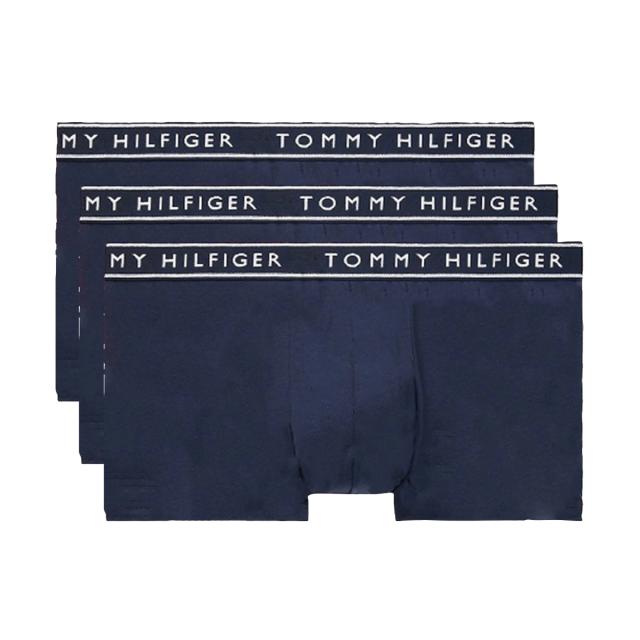トミーヒルフィガー   ショート ボクサーパンツ メンズ アンダーウェア パック 前閉じ 男性 下着 3枚セット 09T4225 411 ボ