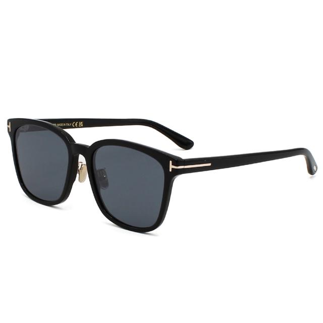トムフォード TOM FORD サングラス アジアンフィット FT1130-K/S 01A 56 ウェリントン型 メンズ レディース ユニセックス 紫外線対策 サ