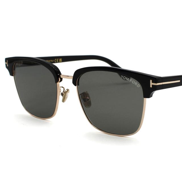 トムフォード TOM FORD サングラス アジアンフィット アイウェア UVカット ブロー サーモント FT1139-K/S 01A 56 メンズ レディース 紫外_7