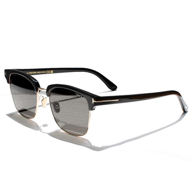 トムフォード TOM FORD サングラス アジアンフィット アイウェア UVカット ブロー サーモント FT1139-K/S 01A 56 メンズ レディース 紫外_8