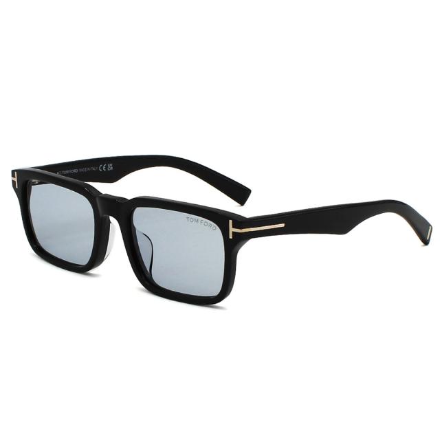 トムフォード TOM FORD サングラス アジアンフィット FT1148-D/S 01A 53 スクエア型 メンズ レディース ユニセックス 紫外線対策 サング