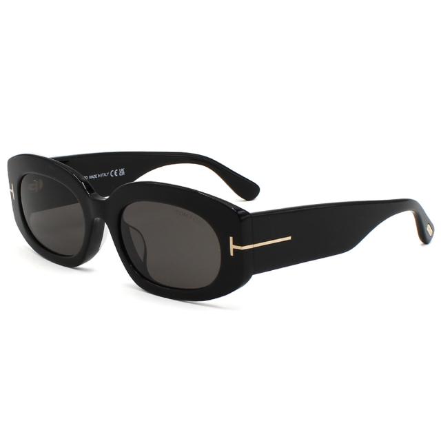 TOM FORD トムフォード サングラス FT1187-F/S 01A 54 サングラス EYEWEAR アジアンフィット レディース  ブラック+グレー 紫外線対策 サ