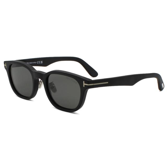 トムフォード TOM FORD サングラス アイウェア アジアンフィット FT1231-D/S 02A 49 ウェリントン型 メンズ レディース ユニセックス 紫