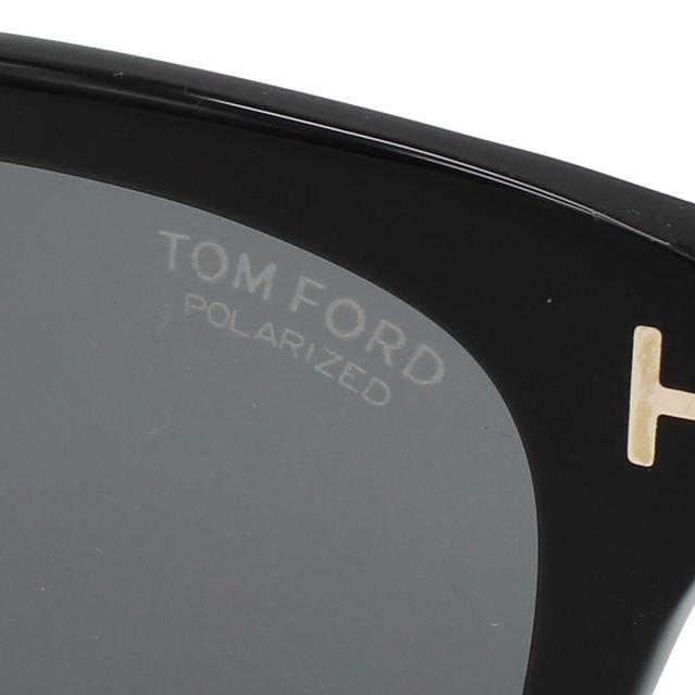 トムフォード TOM FORD スノードン サングラス 偏光レンズ アジアンフィット アイウェア UVカット ウェリントン FT0237-F/S 01D 51 紫外_3
