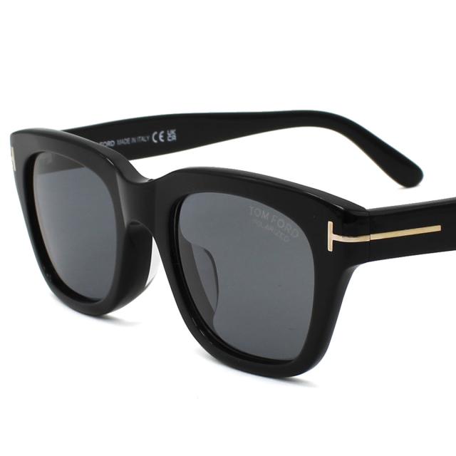 トムフォード TOM FORD スノードン サングラス 偏光レンズ アジアンフィット アイウェア UVカット ウェリントン FT0237-F/S 01D 51 紫外_5