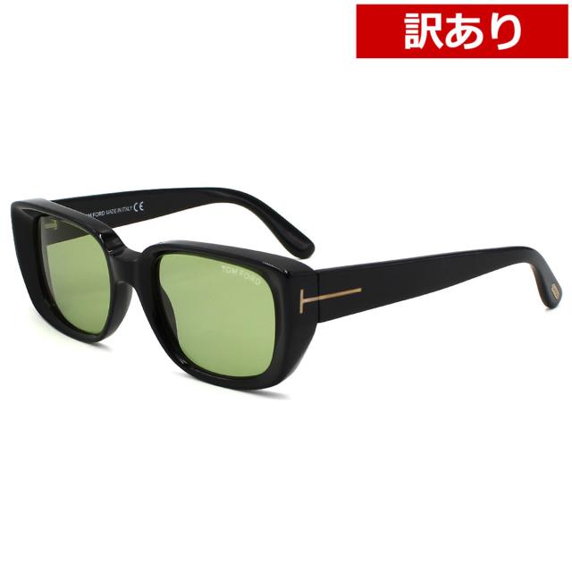 【※アウトレット※】トムフォード TOM FORD サングラス グローバルフィット UVカット アイウェア スクエア FT0492/S 01N 52 海外正規品