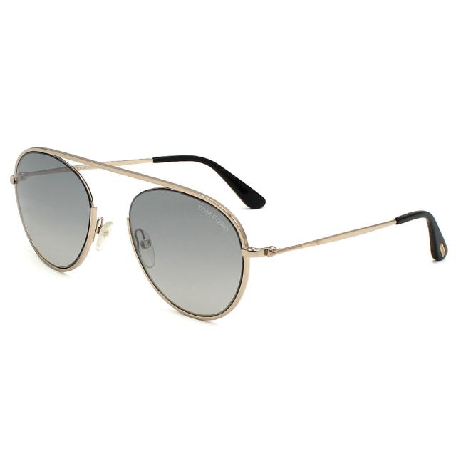 トムフォード TOM FORD サングラス ノーズパット UVカット アイウェア ティアドロップ FT0599/S 28C 55 メンズ レディース 紫外線対策 サ トムフォード TOM FORD サングラス ノーズパット UVカット アイウェア
