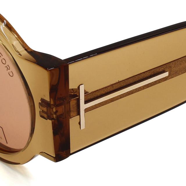トムフォード TOM FORD サングラス グローバルフィット UVカット アイウェア ラウンド FT0603/S 45E 47 メンズ レディース 紫外線対策 サ
