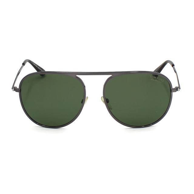 トムフォード TOM FORD サングラス 偏光レンズ ノーズパット UVカット アイウェア ティアドロップ FT0621/S 08R 59 メンズ レディース 紫