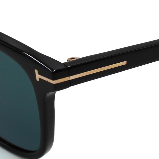 トムフォード TOM FORD サングラス グローバルフィット アイウェア UVカット スクエア FT0813/S 01V 55 メンズ レディース 海外正規品 紫