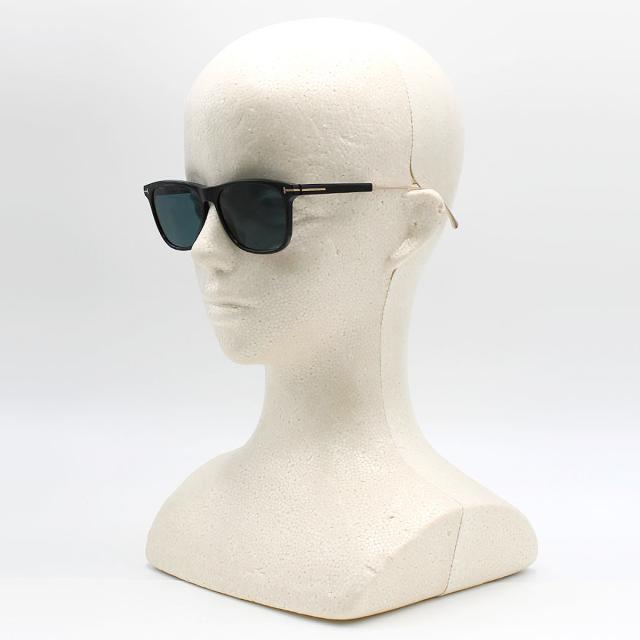 トムフォード TOM FORD サングラス グローバルフィット アイウェア UVカット スクエア FT0813/S 01V 55 メンズ レディース 海外正規品 紫