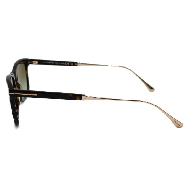 トムフォード TOM FORD サングラス グローバルフィット アイウェア UVカット スクエア FT0813/S 52G 55 メンズ レディース 海外正規品 紫