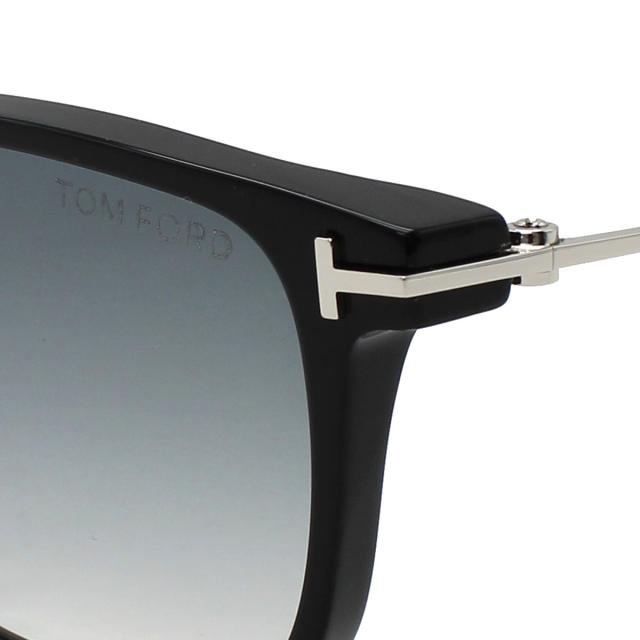 トムフォード TOM FORD サングラス EYEWEAR アジアンフィット アイウェア UVカット スクエア FT1042-D/S 01B 52 メンズ レディース 紫外_3