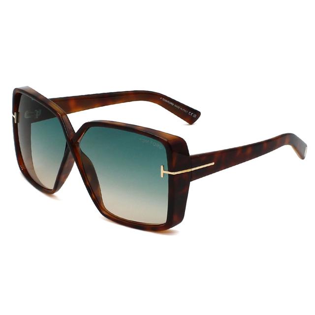 トムフォード TOM FORD サングラス グローバルフィット アイウェア UVカット ウェリントン FT1117/S 53P 63 ユニセックス 海外正規品 紫