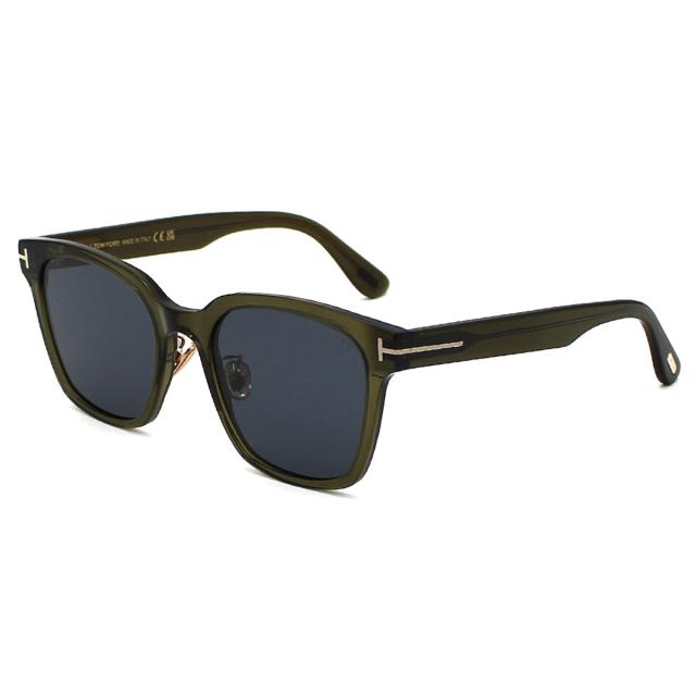 トムフォード TOM FORD サングラス アジアンフィット アイウェア UVカット ウェリントン FT1239-K/S 98A 55 ユニセックス 海外正規品 紫