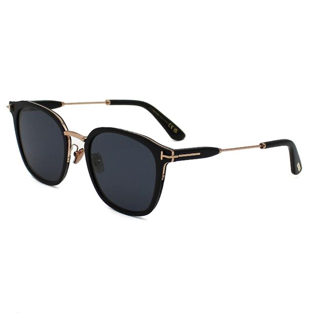 トムフォード TOM FORD サングラス アジアンフィット アイウェア UVカット ボストン FT1243-K/S 01A 55 ユニセックス 海外正規品 紫外線