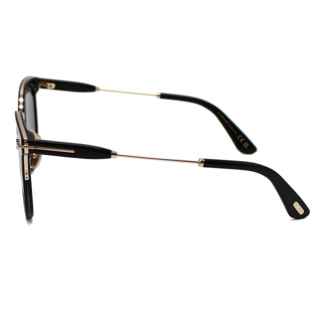 トムフォード TOM FORD サングラス アジアンフィット アイウェア UVカット ボストン FT1244-K/S 01A 54 ユニセックス 海外正規品 紫外線_2