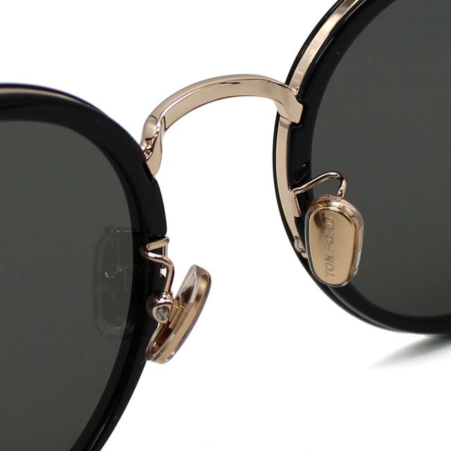 トムフォード TOM FORD サングラス アジアンフィット アイウェア UVカット ボストン FT1244-K/S 01A 54 ユニセックス 海外正規品 紫外線_4