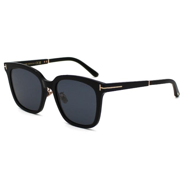トムフォード TOM FORD サングラス アジアンフィット アイウェア UVカット ウェリントン FT1245-K/S 01A 56 ユニセックス 海外正規品 紫