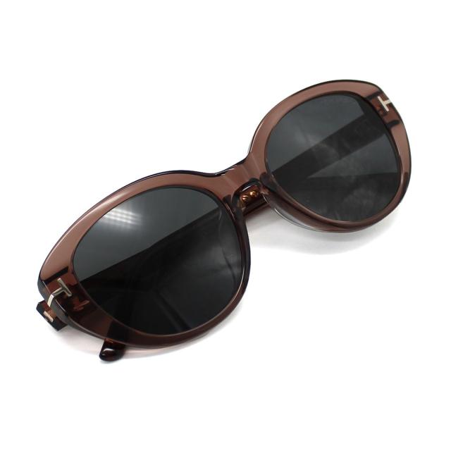 トムフォード TOM FORD サングラス アジアンフィット アイウェア UVカット オーバル FT1246-K/S 45A 54 メンズ レディース 海外正規品 紫_6