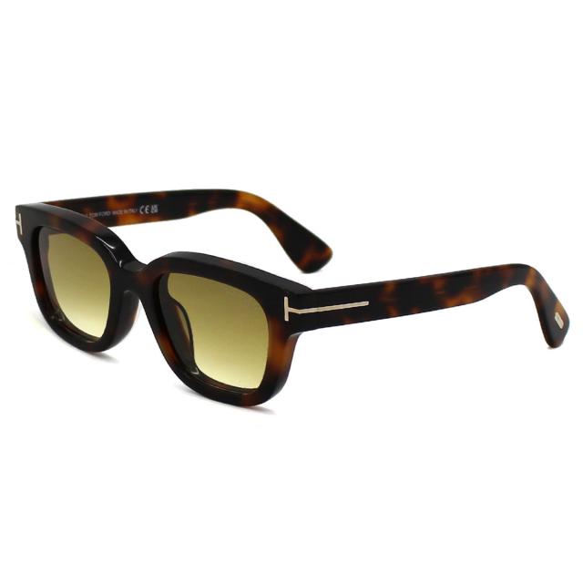 トムフォード TOM FORD サングラス アジアンフィット アイウェア UVカット ウェリントン FT1274-D/S 53F 49 ユニセックス 海外正規品 紫