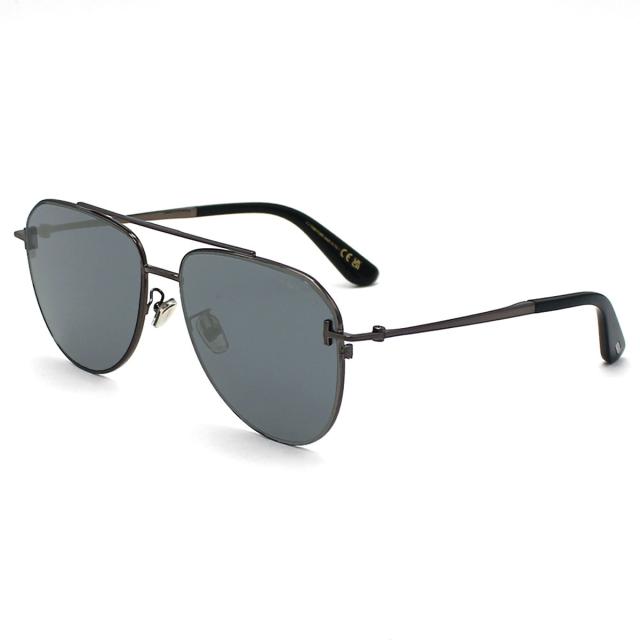トムフォード TOM FORD サングラス アジアンフィット アイウェア UVカット アビエーター ティアドロップ FT1290-K/S 08A 59 ユニセックス