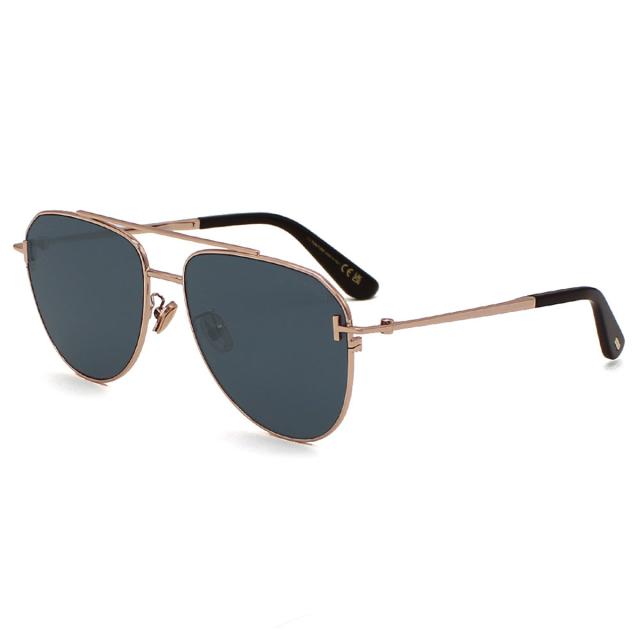 トムフォード TOM FORD サングラス アジアンフィット アイウェア UVカット アビエーター ティアドロップ FT1290-K/S 28A 59 ユニセックス