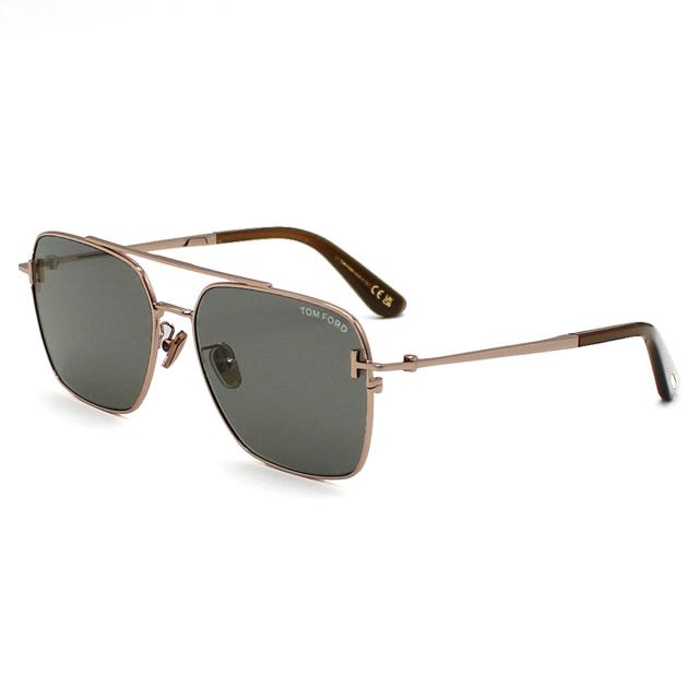 トムフォード TOM FORD サングラス アジアンフィット アイウェア UVカット アビエーター ティアドロップ FT1291-K/S 28A 60 ユニセックス