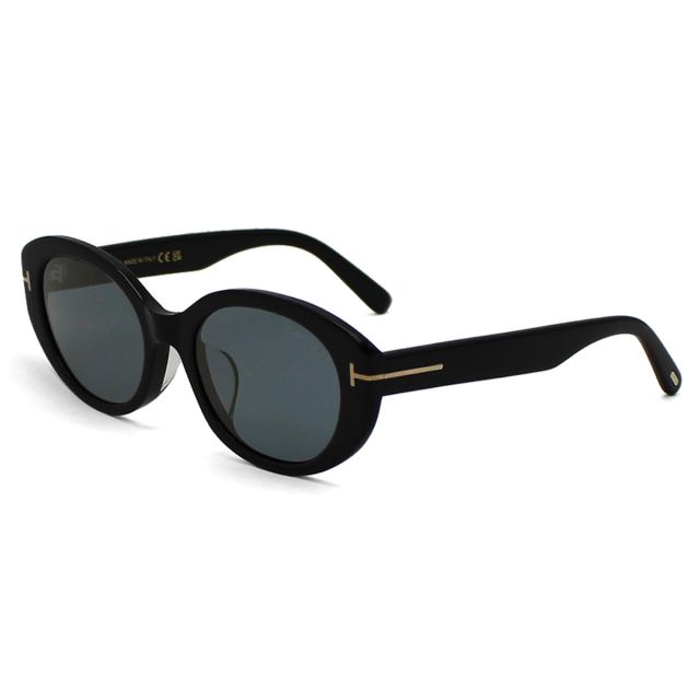トムフォード TOM FORD サングラス アジアンフィット アイウェア UVカット フォックス FT1292-K/S 01A 54 ユニセックス 海外正規品 紫外
