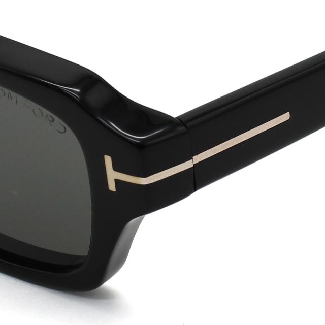 トムフォード TOM FORD サングラス アジアンフィット アイウェア UVカット スクエア FT1351-D/S 01A 56 ユニセックス 海外正規品 紫外線_3