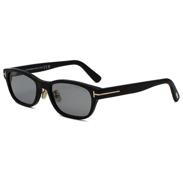 トムフォード TOM FORD サングラス アジアンフィット アイウェア UVカット スクエア FT1352-D/S 01A 52 メンズ レディース 海外正規品 紫