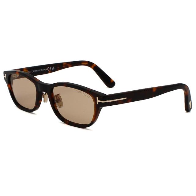 トムフォード TOM FORD サングラス アジアンフィット アイウェア UVカット スクエア FT1352-D/S 52E 52 メンズ レディース 海外正規品 紫
