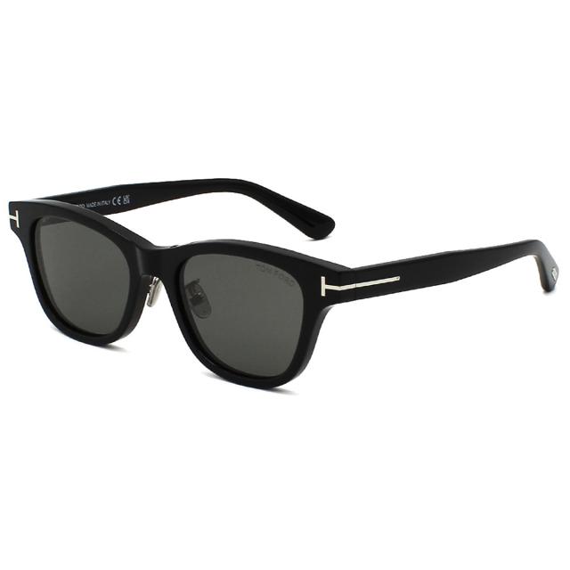 トムフォード TOM FORD サングラス アジアンフィット アイウェア UVカット ウェリントン FT1353-D/S 01A 52 ユニセックス 海外正規品 紫