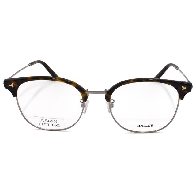 バリー BALLY メガネ フレーム BY5038D-056-54 眼鏡 フレームのみ メンズ ハバナ＋シルバーメガネフレーム ブランド 眼鏡 フレームのみ バリー BALLY メガネ フレーム BY5038D-056-54 眼鏡 フレームのみ