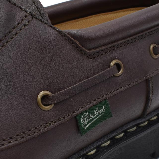 パラブーツ PARABOOT シューズ 靴 デッキシューズ ビジネス 2008-16 CHIMEY シメイ レザー 革靴 メンズ 海外正規品 LIS EBONY ブラウン系