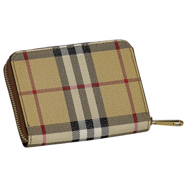 バーバリー BURBERRY コインケース 小銭入れ 8070600 A9534 スモール チェック ジップウォレット レディース アーカイブベージュ 財布 小_2