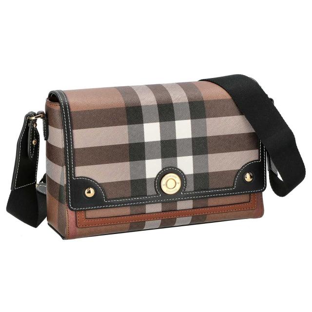 バーバリー BURBERRY バッグ ショルダーバッグ 斜め掛けバッグ 8071385-A8900 レディース ブラウン+マルチカラー 斜め掛けショルダーバッ