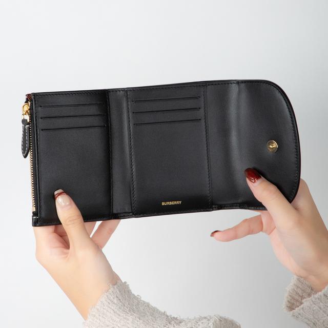 バーバリー BURBERRY 財布 三つ折り財布 折りたたみ財布 小銭入れ付き 8072669 A8900 レディース ブラウン系マルチ ミニ財布 使いやすい バーバリー BURBERRY 財布 三つ折り財布 折りたたみ財布 小銭入れ付き