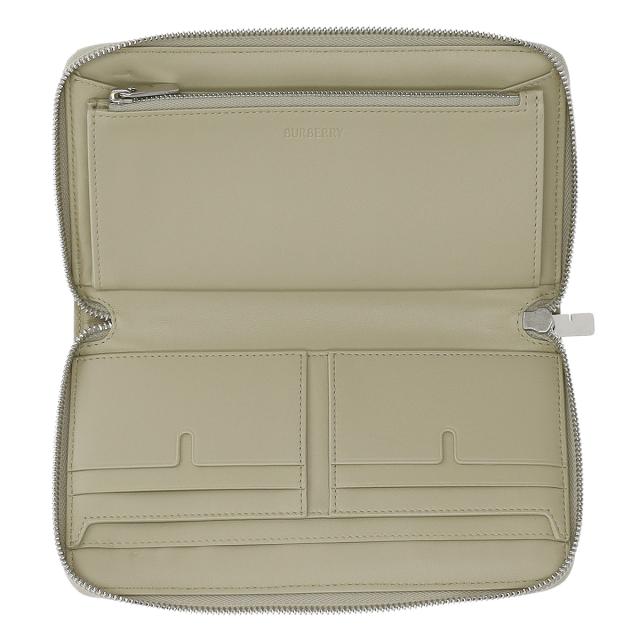 バーバリー BURBERRY 財布 長財布 ラウンドファスナー長財布 小銭入れ付き 8087323 A3888 メンズ ライケン グレー系 二つ折り長財布 ブ_3