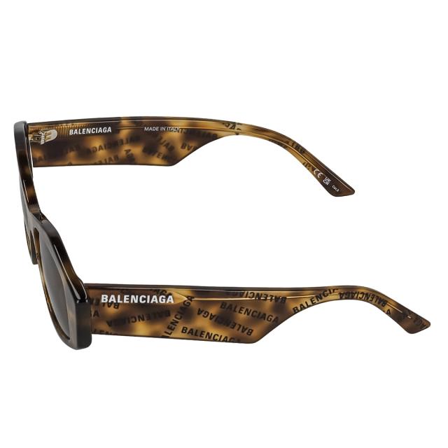 バレンシアガ BALENCIAGA サングラス アイウェア 多角形 五角形 ペンタゴン型 BB0106S 005 レディース ブラウン系 紫外線対策 サングラス_2