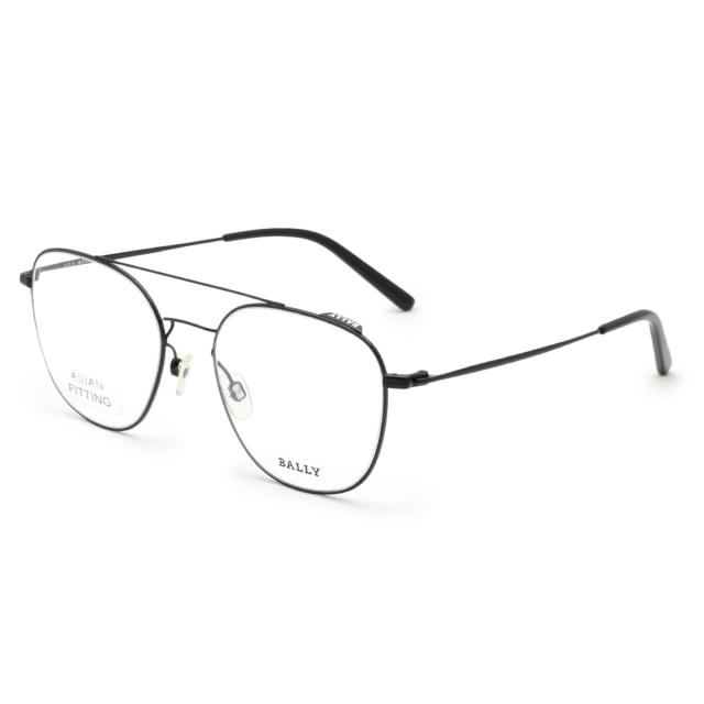 バリー BALLY メガネ フレーム 眼鏡 フレームのみ ノーズパッド BY5005-D/V 001 53 アイウェア オプティカルフレーム ウェリントン メガ