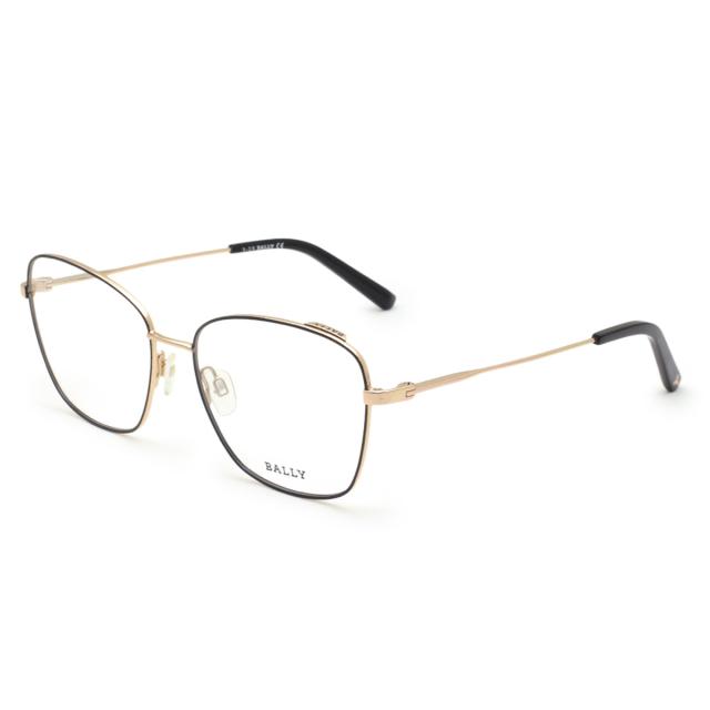 バリー BALLY メガネ フレーム 眼鏡 フレームのみ ノーズパッド BY5021/V 005 55 アイウェア オプティカルフレーム ウェリントン メガネ