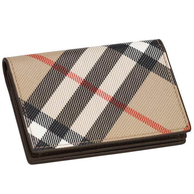 バーバリー BURBERRY カードケース 名刺入れ 8091911 A2021 メンズ ベージュ+ブラウン+マルチカラー カードケース ブランド 人気 プレゼ_2