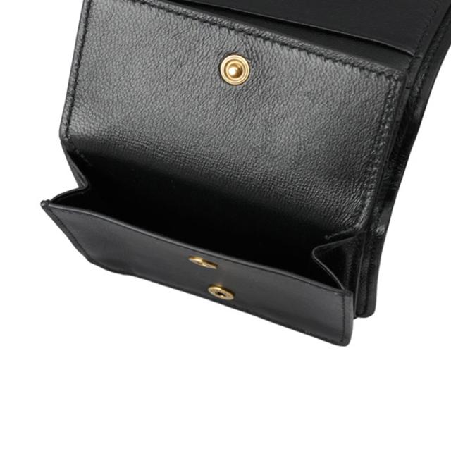 バレンシアガ BALENCIAGA 財布 二つ折り財布 折りたたみ財布 小銭入れ付き 594216 2AAXQ 1000 CASH FLAP CO&CA HOLD メンズ ブラック 財_4