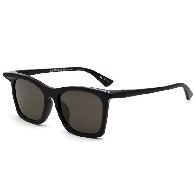 バレンシアガ BALENCIAGA サングラス アジアンフィット UVカット アイウェア スクエア BB0307SA-002 メンズ レディース ハバナ+ブラウン