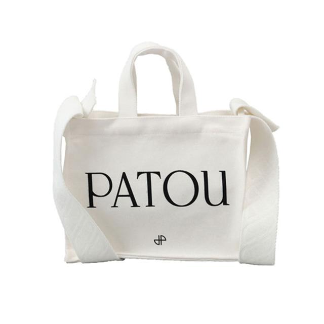 パトゥ PATOU バッグ 2WAY トートバッグ ショルダーバッグ 肩掛けバッグ 斜めがけバッグ AC025 090C PATOU SMALL TOTE BAG レディース ト