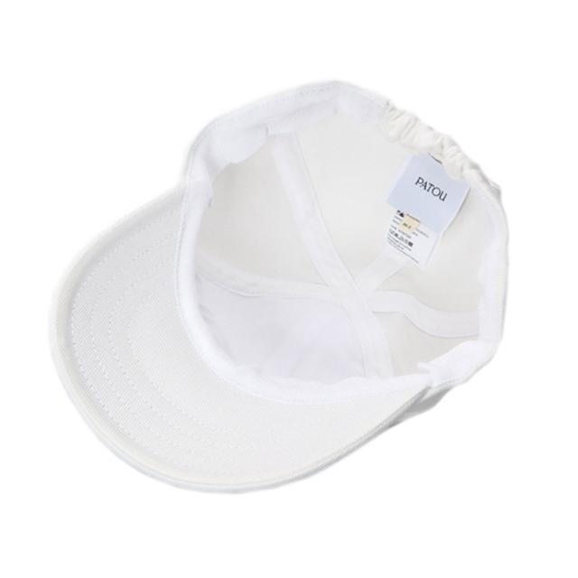 パトゥ PATOU 帽子 キャップ ベースボールキャップ M AC040 090C UNISEX PATOU CAP メンズ CREAM ホワイト系 ブランド ベースボールキャ