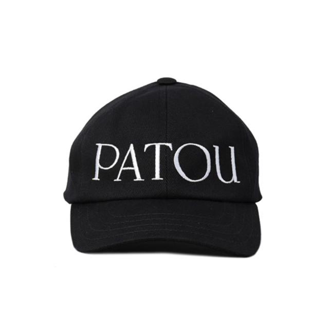 パトゥ PATOU 帽子 キャップ ベースボールキャップ M AC040 999B UNISEX PATOU CAP メンズ BLACK ブラック ブランド ベースボールキャッ